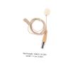 Abaodam Multifunctional Clip-mic Lavalier Microphone for Vlogging Recording Compact Lapel Mic XLR Connection view 2