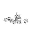 10pcs M2/M2.5/M3 PC Fan Screws with Springs - Mounting Screws for Graphics Card, Motherboard & Computer Components(M2.5 x 7) view 3