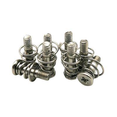 Computer Spring Screws 30pcs - M2/M2.5 Mounting Kit for GPU Graphics Card, PC Case Fans & Motherboard Repair(M2 x 9)