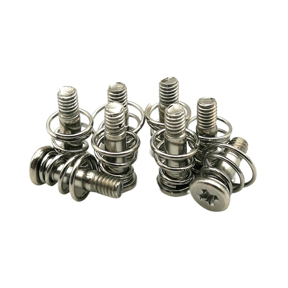 Computer Spring Screws 30pcs - M2/M2.5 Mounting Kit for GPU Graphics Card, PC Case Fans & Motherboard Repair(M2 x 9)