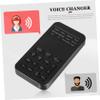 DIYEAH Karaoke Voice External Sound Card 8 Effects Voice Changer for/Mobile Modifier view 3