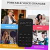 DIYEAH Karaoke Voice External Sound Card 8 Effects Voice Changer for/Mobile Modifier view 4