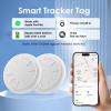ZITTZ Mini GPS Tracker for Vehicles No Monthly Fee,GPS Car Tracker,Hidden Car Tracker with Case,Real Time Car GPS Tracker Work with Apple Find My(iOS Only) (Waterproof White,4PCS) view 3