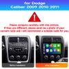 Car Radio Stereo for Dodge Caliber 2009 2010 2011, Android 13, 9" IPS Touch Screen Upgrade Dash Kit with CarPlay & Android Auto, GPS Navigation DSP SWC 5G WiFi Camera 8CORE 8+256GB view 2