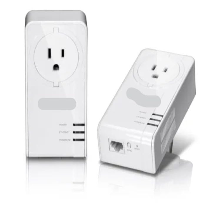 TPL-423E2K: Powerline 1300 AV2 Adapter Kit with Built-in Outlet