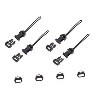 FONDOTIN 8pcs Quick Release Camera Strap Connectors System Clips for Mirrorless Cameras Thickened Design Safety Features for Photography Enthusiasts