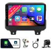 Car Radio Stereo for Jeep Wrangler Gladiator JT 2018-2021, Android 13, 9" IPS Touch Screen Upgrade Dash Kit with CarPlay & Android Auto, GPS Navigation DSP SWC 5G WiFi Camera 8CORE 8+256GB view 1