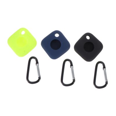 DIYEAH 3pcs Silicone Keychain Cover Case Accessory for Tile Mate Durable Comfortable Touch Chic Look