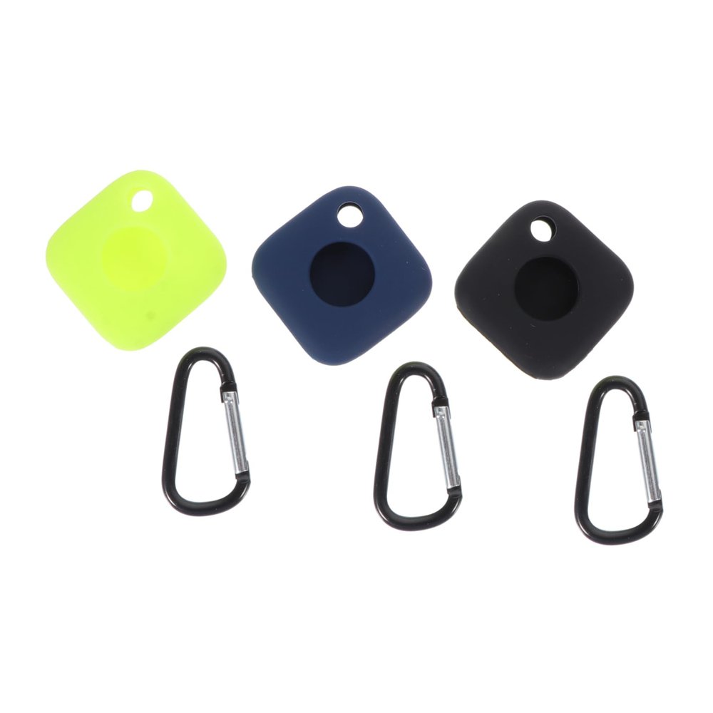 DIYEAH 3pcs Silicone Keychain Cover Case Accessory for Tile Mate Durable Comfortable Touch Chic Look