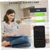 COHEALI Mini Voice Sound Card for Phone and Computer Voice Changer for Gaming and Recording Portable Audio Beautifier Sound Effects view 3