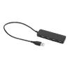 DIYEAH USB 2.0 Hub 4-Port USB Splitter Adapter for Laptops and Desktops Ultra-Slim Design Compatible Multiple Devices for Personal and Business Use view 1