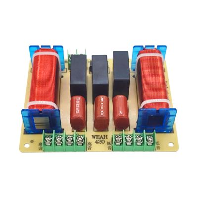 400W Audiophiles Crossovers Frequency Divider for Speakers 4 Way Adjustable High/Low Sound