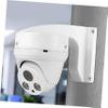 NUOBESTY Wall Mount Bracket for Cameras Plastic Dome Support with Rotation for Home and Professional Use Durable Half Ball Design for Space-Saving Installation view 4
