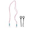Akozon Woven Camera Strap Universal 120cm Polyester Fiber for DSLR Instant (Light Rosy) view 1