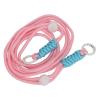 Akozon Woven Camera Strap Universal 120cm Polyester Fiber for DSLR Instant (Light Rosy) view 4