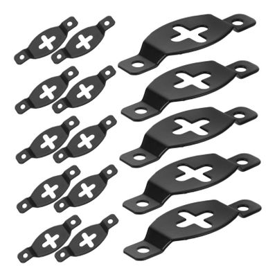 ERINGOGO 20Pcs Iron Wall Mount Speaker Hanger Bracket Hooks for Surround Sound Speakers Audio Speaker Hanging Connectors for Home Theater Setup