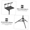 COSMEVIVI Projector Tripod Stand with Thickened Tray Portable Laptop Holder Phone Mount for Live Broadcasting Outdoor Events Home Use and Studio Presentations view 2