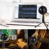 Akozon USB Computer Microphone 360 Degree Rotatable Condenser Mic for Recording Vocals Voice Overs view 3
