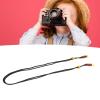 Akozon Woven Camera Strap Universal 120cm Polyester Fiber for DSLR Instant (Black) view 2