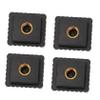 DOITOOL 4pcs Hot Shoe Mount Adapter for DSLR /4 Inch Thread Flash Stand Bracket Compatible Monitors and LED Video Lights view 1