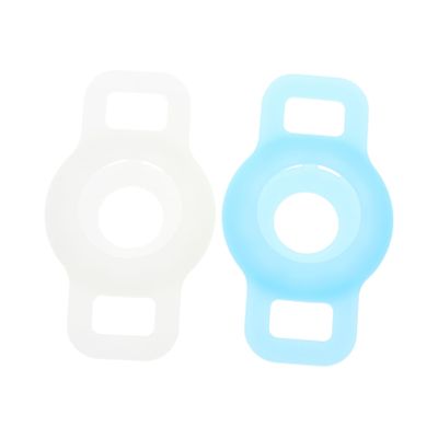 Abaodam 2pcs Lost Locator Protective Cover for GPS Collar Cover for Cat Collar Silicone Case Tracer Holder