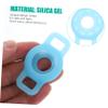 Abaodam 2pcs Lost Locator Protective Cover for GPS Collar Cover for Cat Collar Silicone Case Tracer Holder view 2