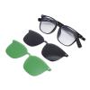 AI Translation Glasses Real Time,Support 100+ Languages Bluetooth Smart Glasses with Microphone and Speaker for Travel view 1
