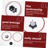 Mipcase Vinyl Record Label Saver Clamp Tool Waterproof Vinyl Record Protector for Music Lovers and Collectors with Wiper and Bag view 4