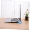 POPETPOP Adjustable Laptop Stand Riser 4-Piece Cooling Pad for Notebook Ergonomic Design Compatible for Home Office and School Height Adjustable view 4
