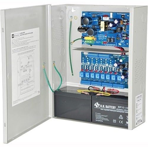 AL400ULACMCB Access Power Controller with Power Supply Charger, PTC Class Relay Outputs, 12/24VDC at 4A, FAI, 115VAC, BC400 Enclosure