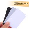 DIYEAH 9pieces Exposure Photography Lanyard Custom Calibration Camera Checker Black Lanyard Scratch-Resistant Non-Reflective Camera Accessory view 4