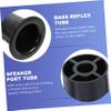 Alipis Speaker Parts 8pcs Port Tube for Subwoofer Abs Material Improve Bass Response Easy Fit view 3