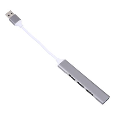 DIYEAH Portable USB Hub Splitter Aluminum Alloy USB Adapter for Laptop Work and Gaming Data Hub High-Speed Transmission No Driver Needed