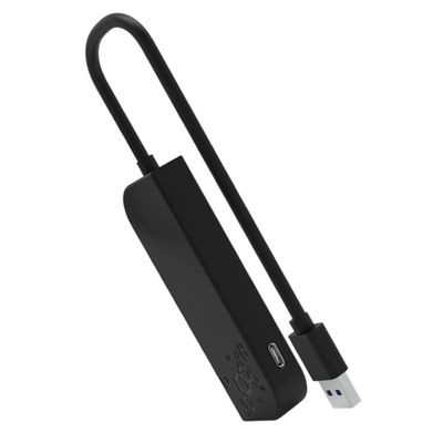 DOITOOL USB Hub USB Adapter Splitter Computer Hub Portable Abs Material Easy Access to Media