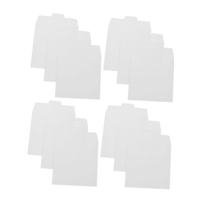 Cabilock 50pcs Cd Storage Holder Paper Cd Cases Sleeves Paper Envelopes DVD Storage Holders Sleek DVD Sleeves