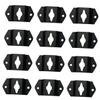 NUOBESTY 20pcs Speaker Hanger Plate Wall Mount Hook for Audio Speakers Iron Hook for Professional Design for Easy Installation view 1