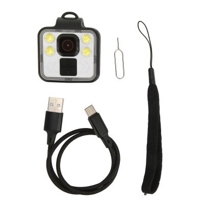 Mtlavishness Mini HD Night Vision Camera IP65 4 High Power White Light 1080P 3 in 1 Small Video Camera for Outdoor