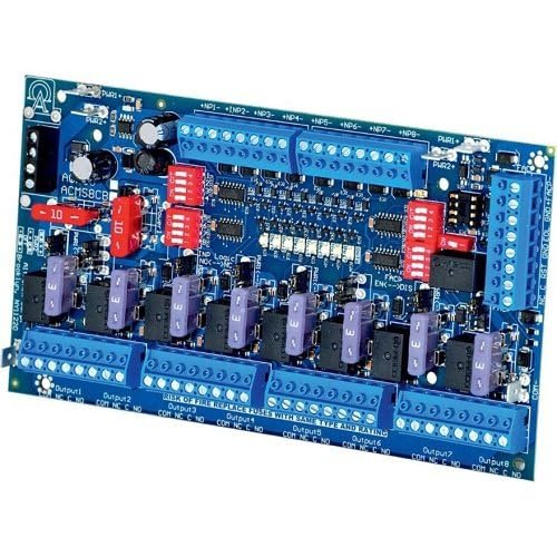 ACMS8 Dual-Input Access Power Controller, Fuse-Protected Outputs, Board