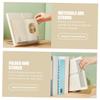 Gadpiparty Desktop Reading Shelf Adjustable Multi-Angle Design Portable Book Stand for Students and Boys and Girls Smooth Edges for Safe Use Office Library White Color view 3