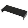 Acrylic Monitor Riser 50lb Capacity, 3.5inch Height, Ergonomic Design for Improved Sitting Posture, Reduces Neck and Eyes Pressure, Space Saving Computer Stand for Bedroom and Stu (Acrylic) view 2