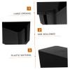 LAPYAPPE Home Cable Organizer Box Cord Holder Compact Tabletop Storage Desktop Cord Management view 4