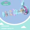 Bywulanda Upgrade USB Type C Kids Headphone for School, 94dB Safe Volume Limited, HD Stereo Sound, Foldable Lightweight On-Ear Headphones for Boys/Girls/Students/Tablet/Travel(Mint Green) view 3