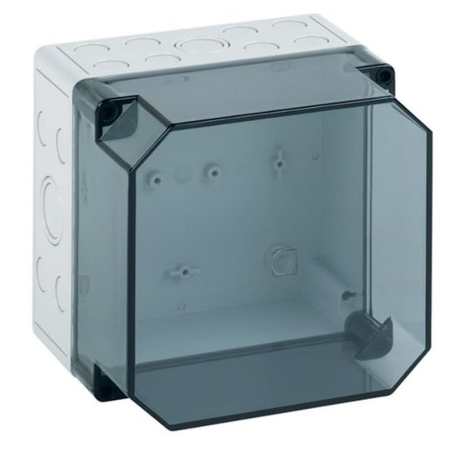 107-007, Enclosures for Industrial Automation PS 1818-9-o Gray Low Cover 90mm