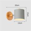 Nordic l Sconces Lighting, Wood l Sconce Reading Lamp, Adjustable l Light E27 Lighting Fixtures for Bedroom Hallway Living Room Restaurant Storage Room Hardwired view 2