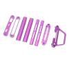 Metal Transmitter Upper Protector with Lower Protective Bracket, Stylish and, Compatible with Noble NB4 NB4 Pro, Metal Material for Longevity, Quick Installation (Purple) view 4