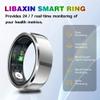 2025 Smart Ring with Air Gesture Control,Heart Rate&Sleep Monitor -Stylish Fitness Ring for Men&Women,IP68 Waterproof,Activity Tracker Records Steps Distance,Compatible with Android&iOS (Silver, 12#) view 3
