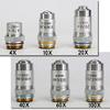 JOEBO Microscope Kit 4X 10X 20X 40X 60X 100X 195 Microscope Objective Lens Achromatic Objective Parts Microscope Lens Adapters(100X) view 3