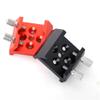 Groove Star Finder Metal Base Dovetail Groove Dovetail Plate 1/4 Thread Astronomical Telescope Accessory(Red) view 3