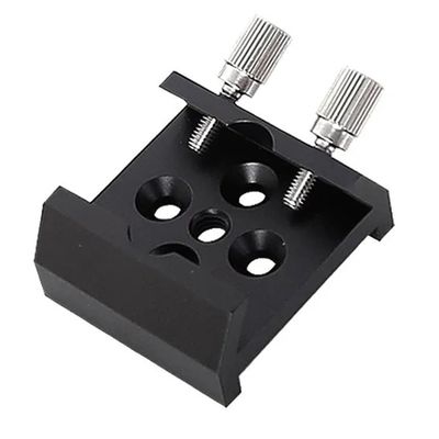 Groove Star Finder Metal Base Dovetail Groove Dovetail Plate 1/4 Thread Astronomical Telescope Accessory(Black)