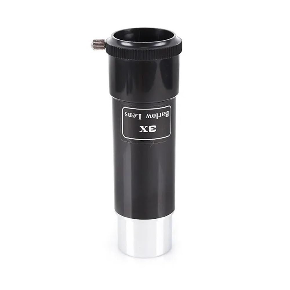 1.25 Inch 31.7mm 3X Barlow Lens Eyepiece Optical Lenses Plastic Astronomical Telescope Accessorie